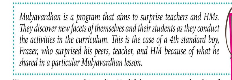 THE IMPORTANCE OF ACKNOWLEDGEMENT Assumpta Convent High School, Sarzora, Goa